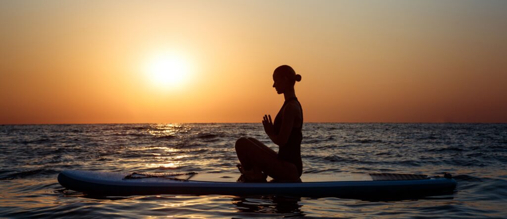 paddle surf yoga